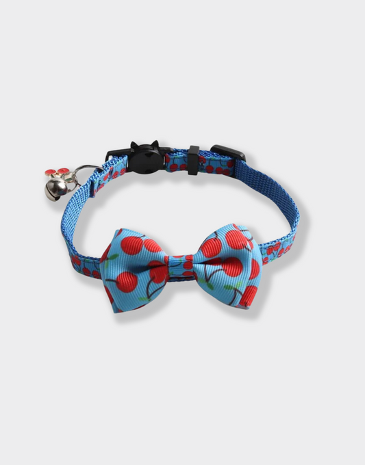 Fruit Cat Collar with Pendant Safety Buckle and Adjustable