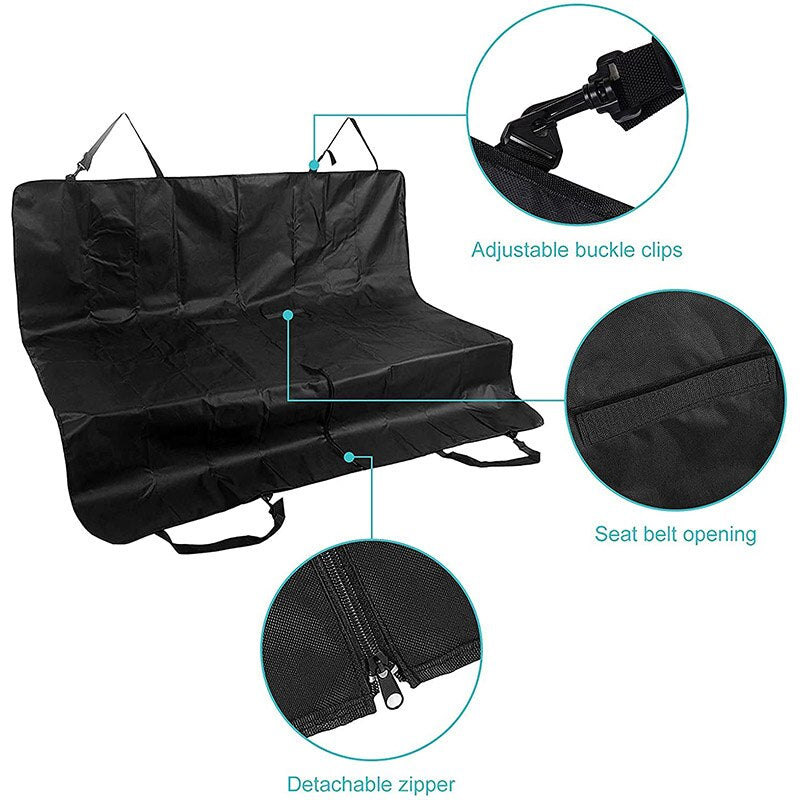 Waterproof Dog Car Seat Cover, foldable and heavy duty. Waterproof, scratchproof, nonslip