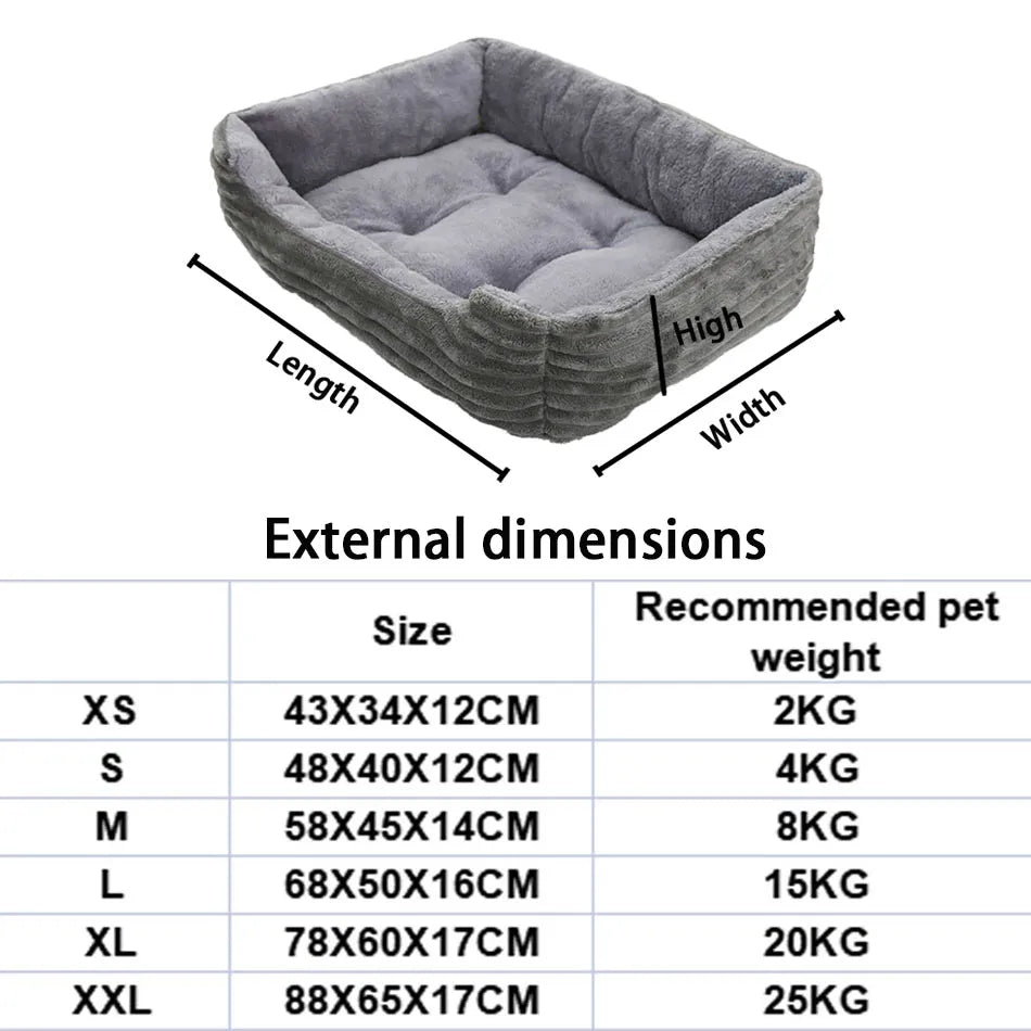 Plush Pet Bed