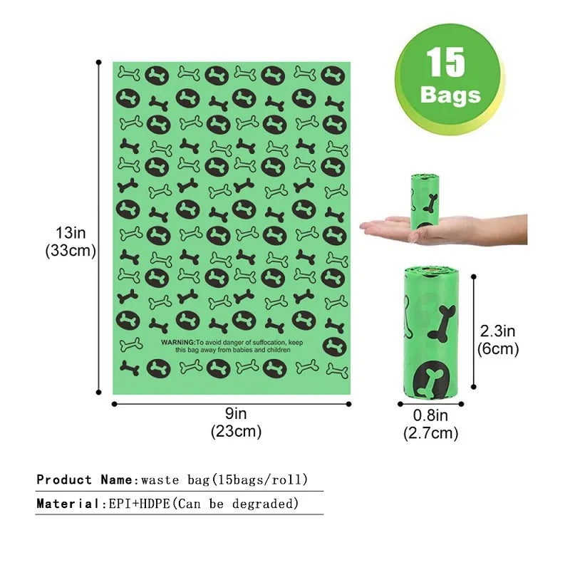 Trash Bin Waste Bag Dispenser