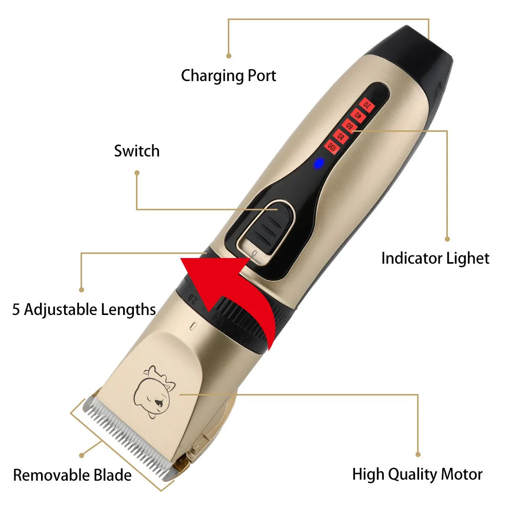 Electric Clippers Grooming Set